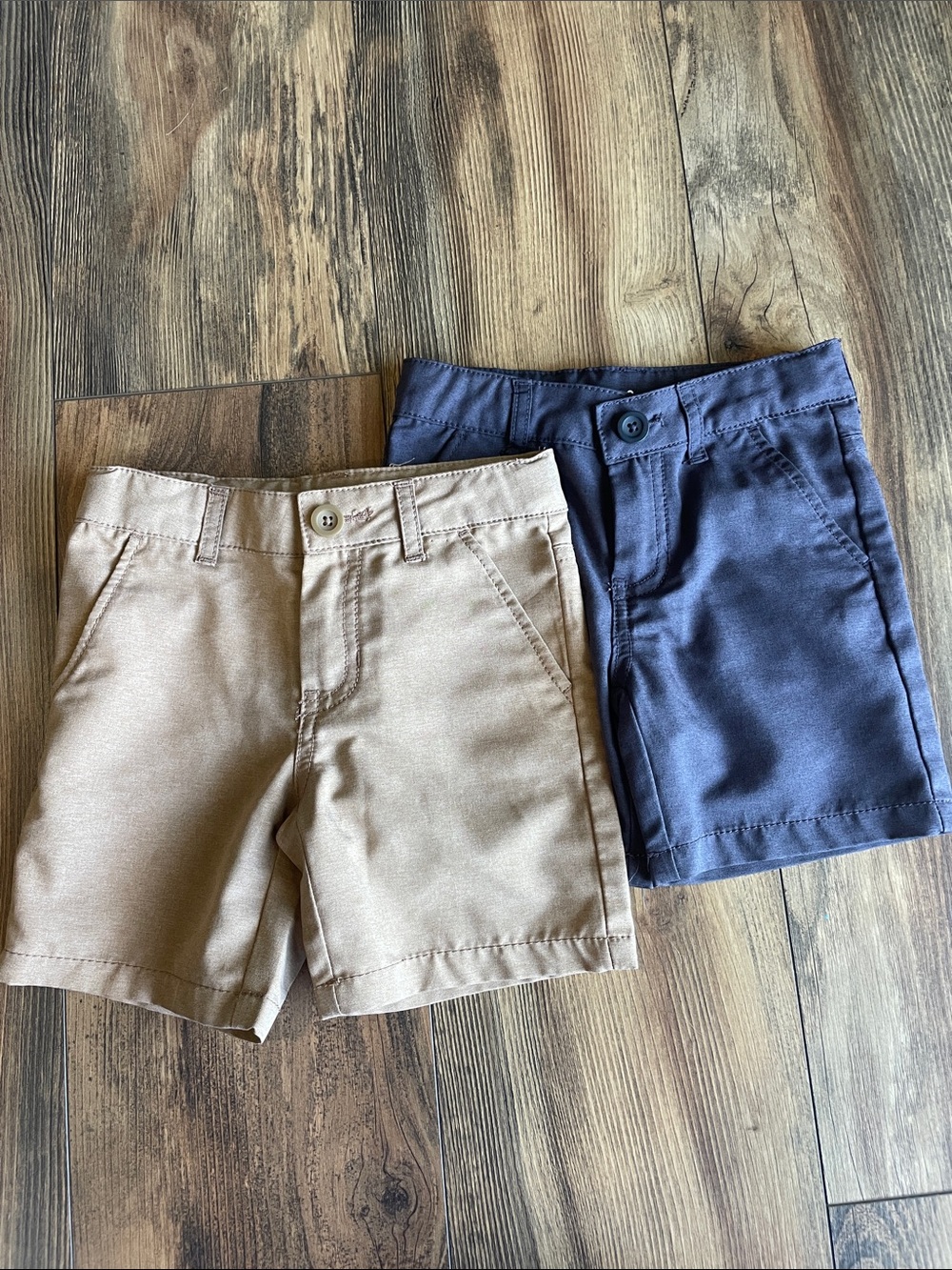 Toddler boys’ Quick Dry Cat & Jack chino shorts bundle, size 4T